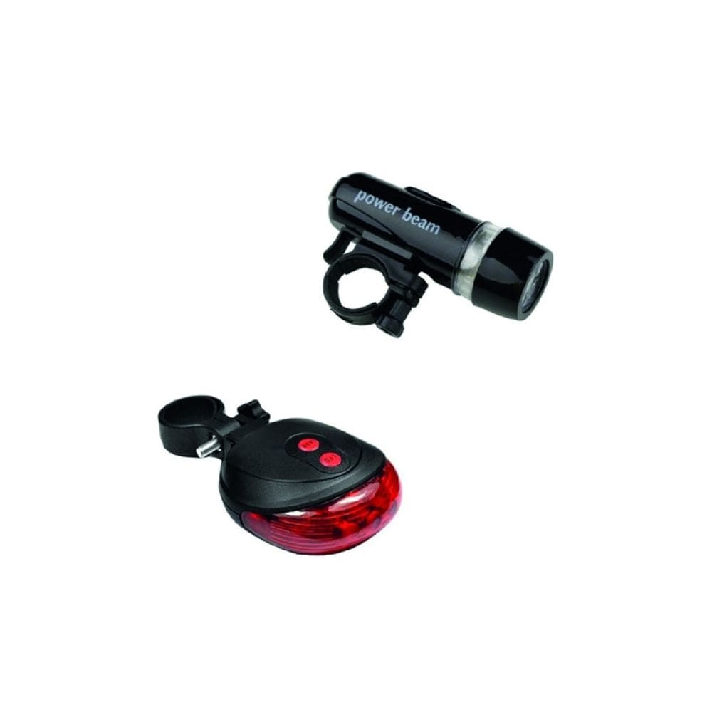 Luzes de bicicleta REMEX, lanterna LED dianteira e traseira, pacote com 2