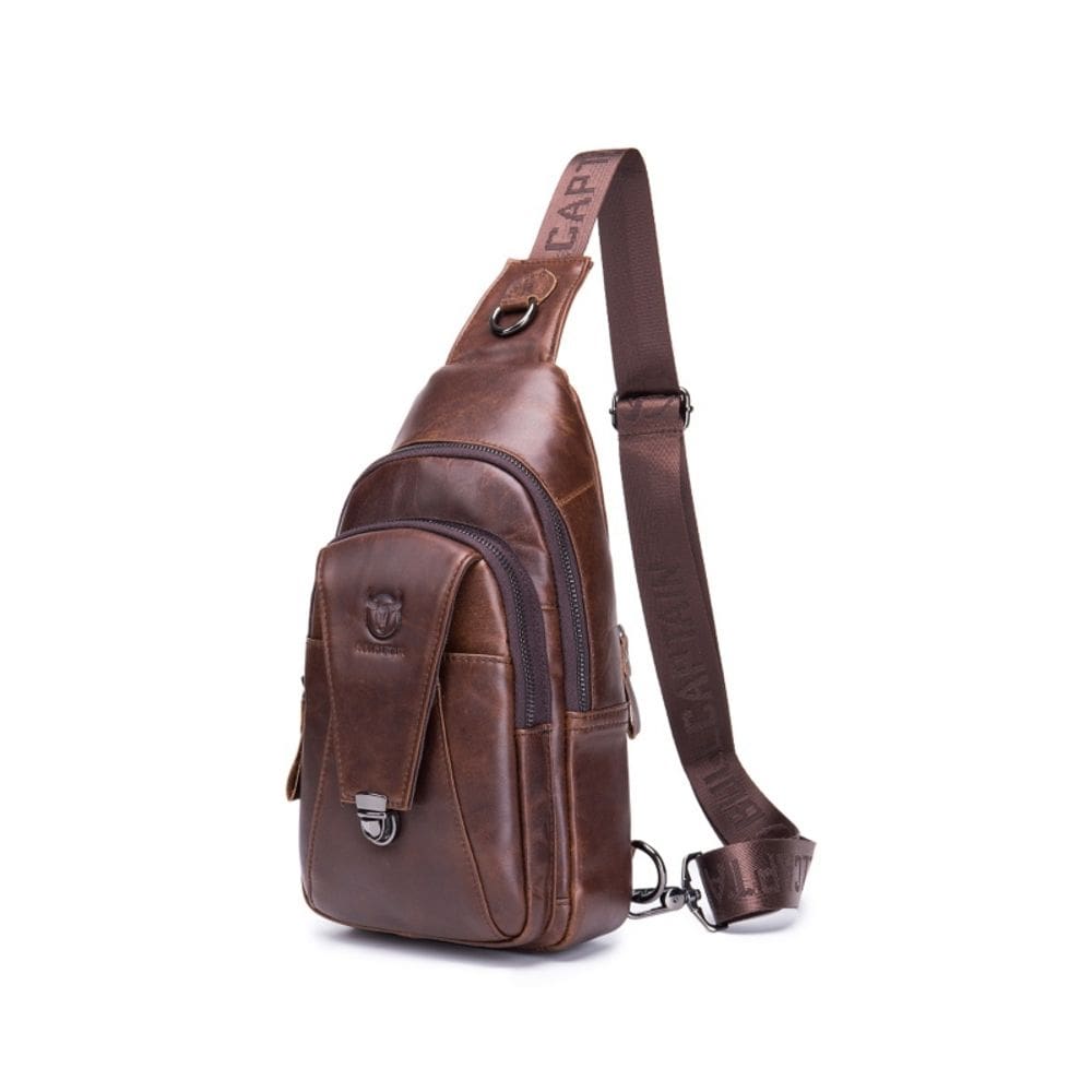 Bolsa de couro vintage Cross Body Bullcaptain XB110