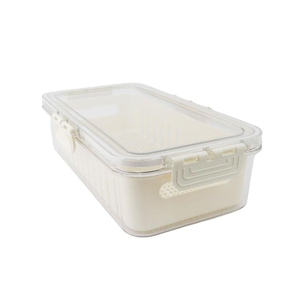 Organizador Plástico 31x16cm com Tampa - Tudo em Caixa