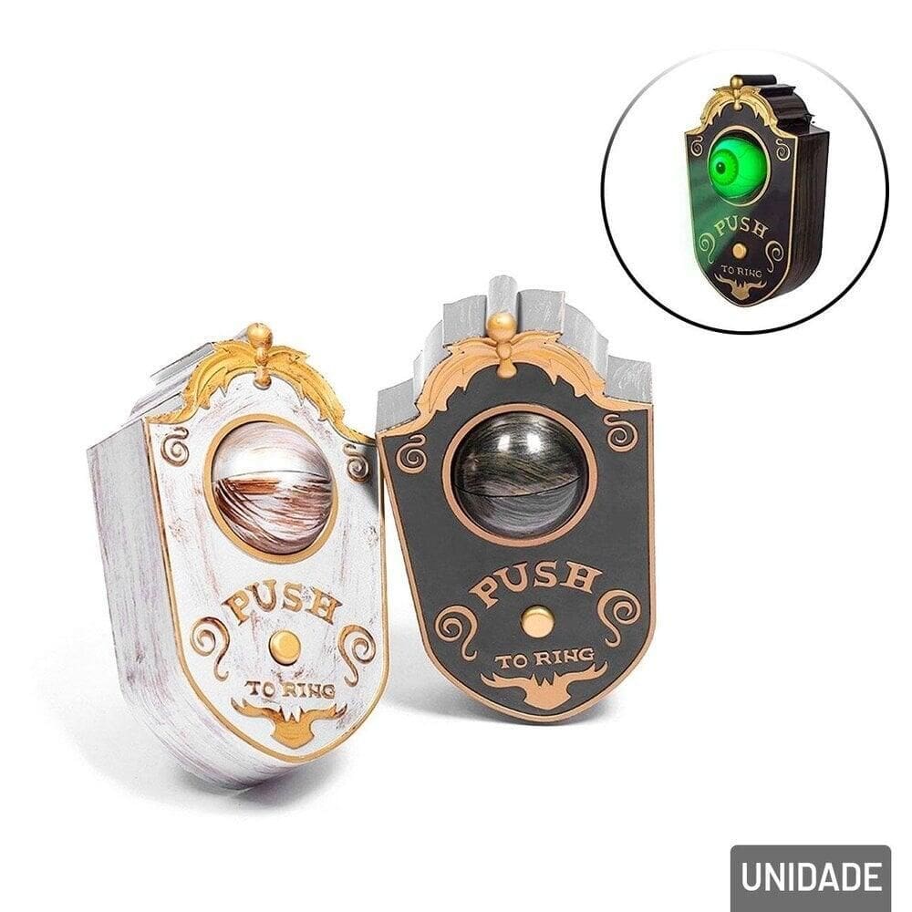 Enfeite Halloween Campainha Olho com LUZ e Som - Tudo em Caixa