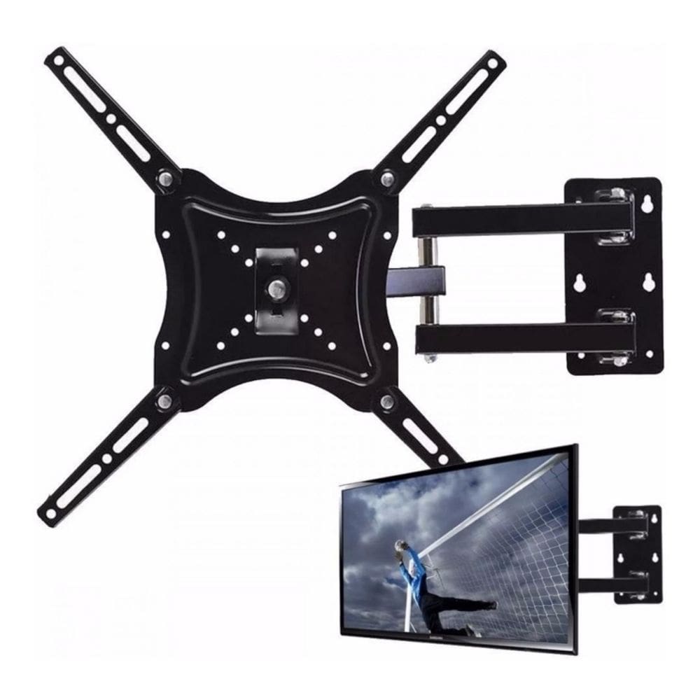 Braço de suporte de parede de TV para TV de 14-55 polegadas de até 50 kg