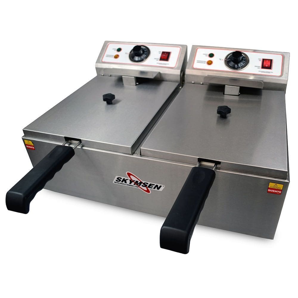 Fritadeira Elétrica 10 Litros FED20N Skymsen Fritadeira Elétrica 11 Litros 220v