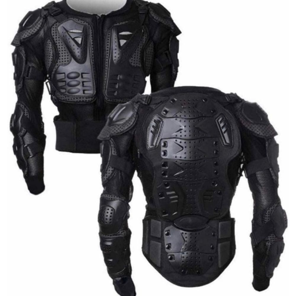 Jaqueta Jofa Moto Protections tamanho XXL para usuário de 200 kg