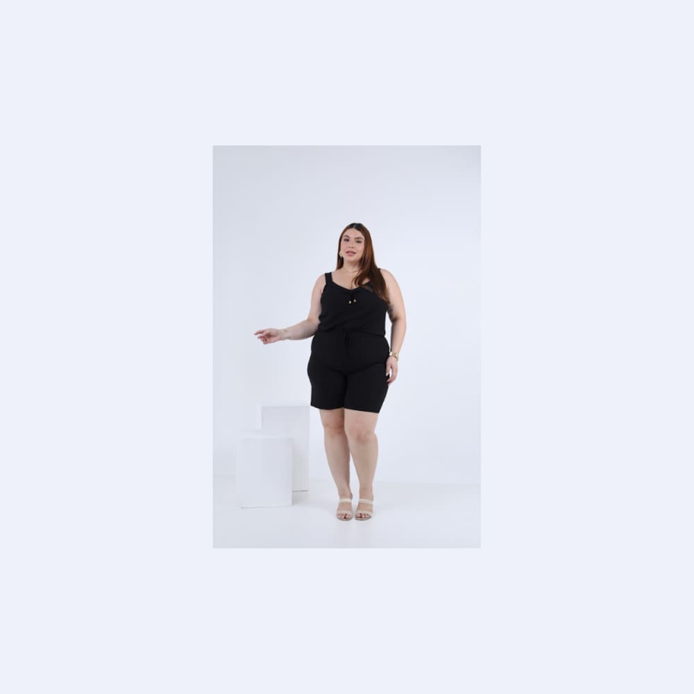 Conjunto Feminino Alça Larga Plus Size - Conforto e Estilo