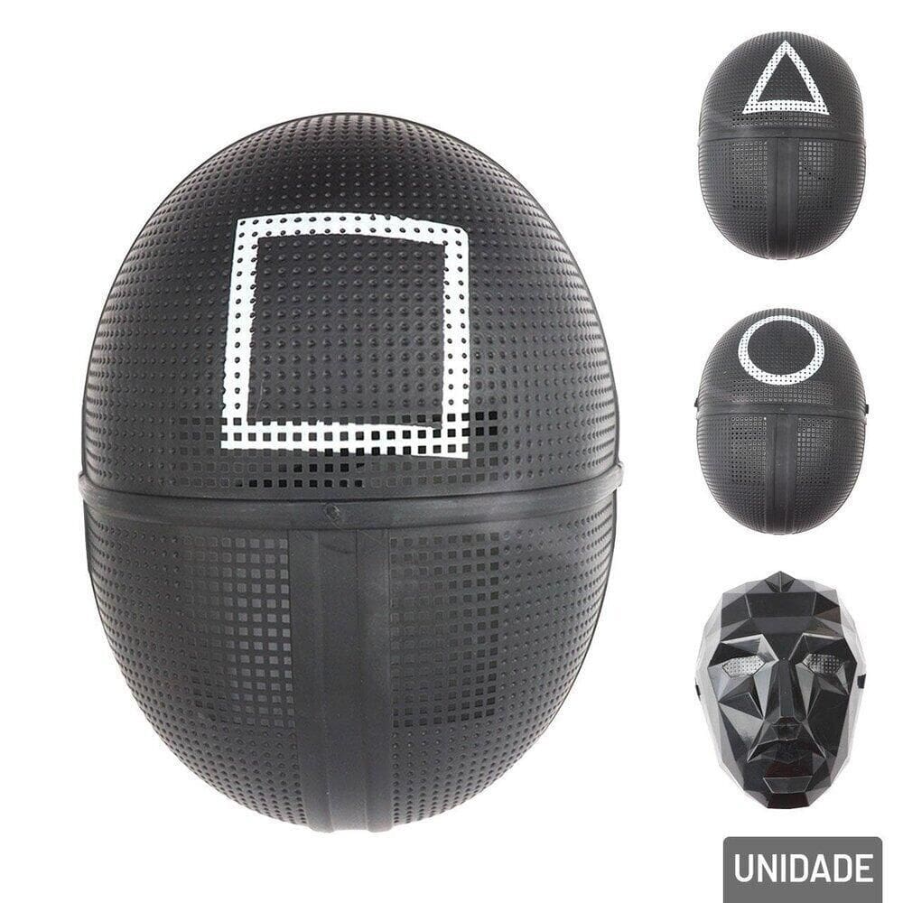 Máscara Halloween Round Game - Tudo em Caixa