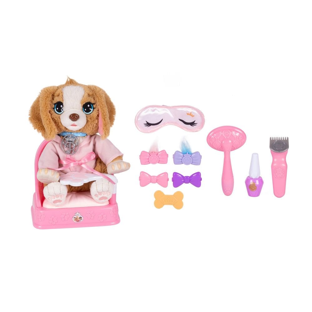 Figura de Juguete Princesa Disney Mi Perrito Consentido Set de Juego de Spa