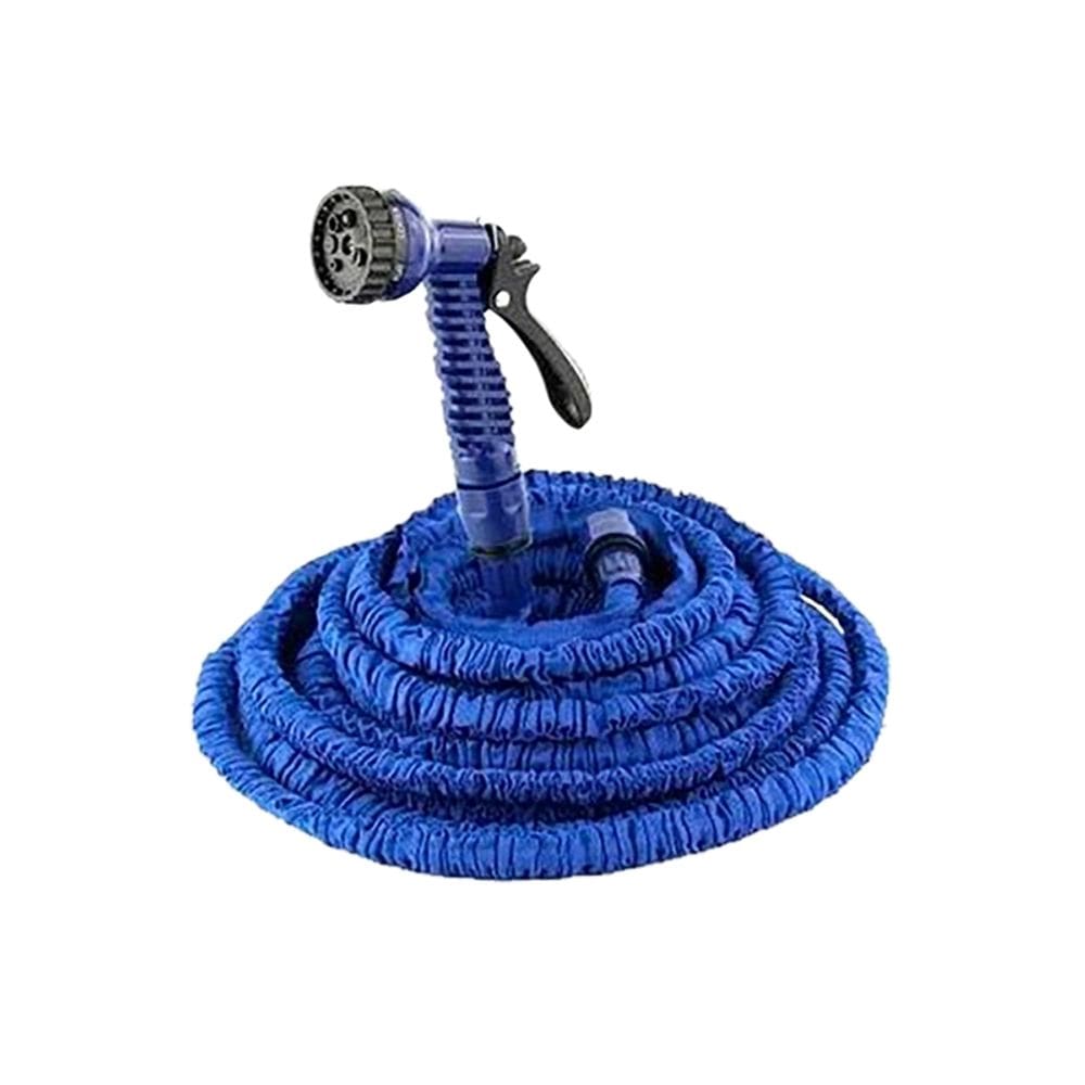 Mangueira de jardim retrátil genérica 30m azul