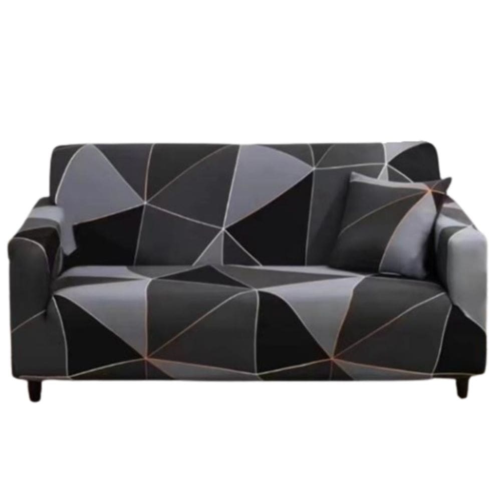 Tecido elástico de capa de sofá para sofá de 4 lugares