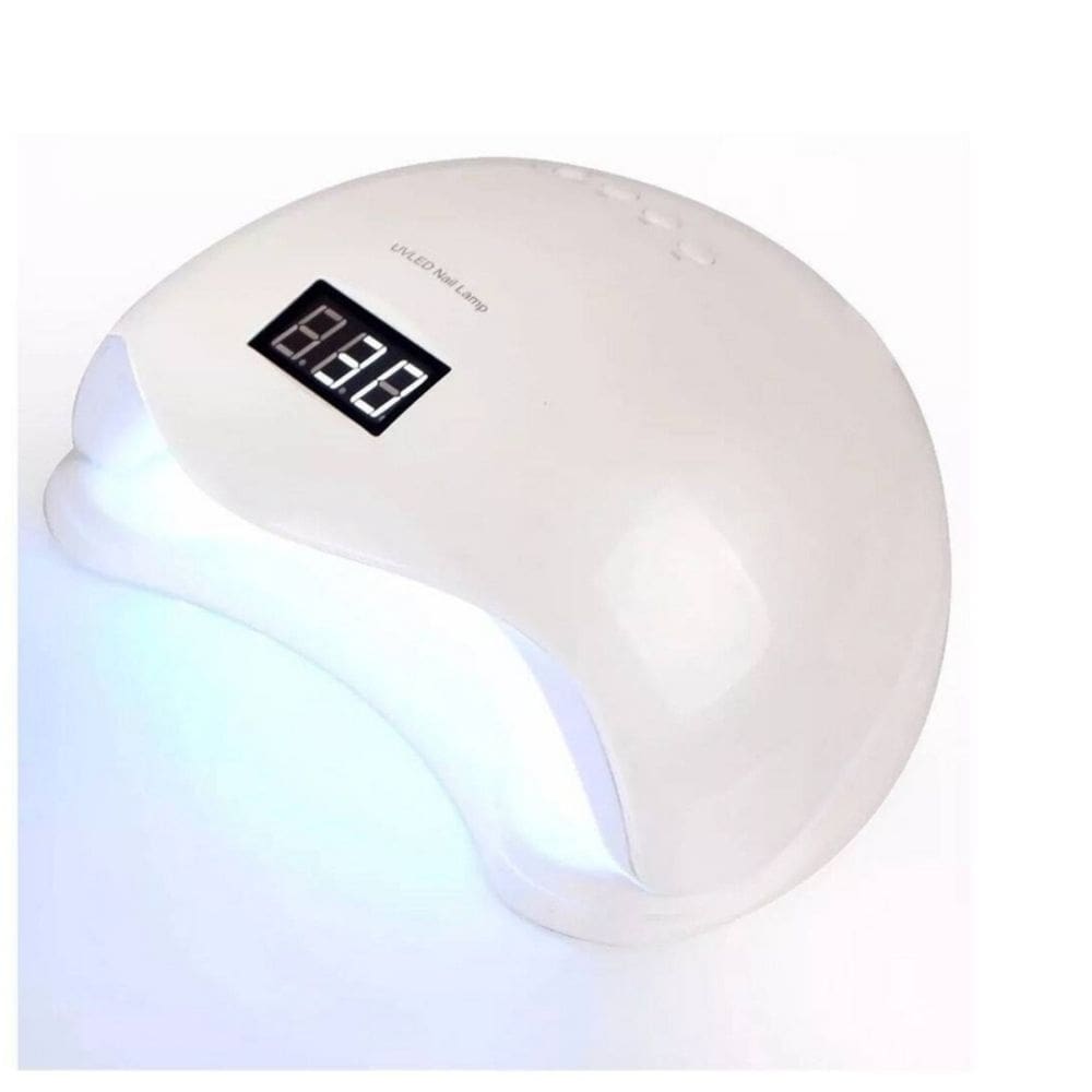 Lâmpada LED UV 48W para manicure de unhas com sensor e temporizador