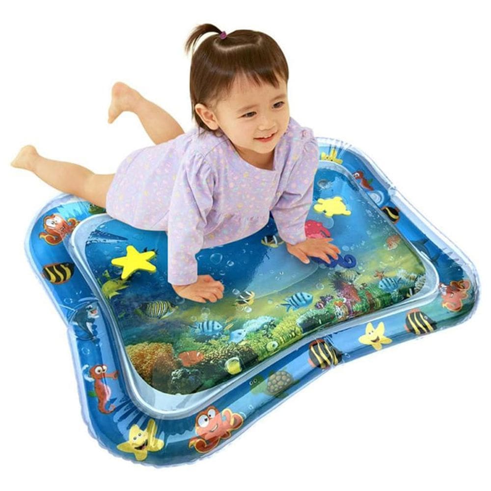 Tapete de água para estimulação sensorial do bebê