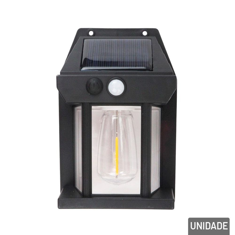Luminária Externa de LED 15cm Sensor Inteligente - Tudo em Caixa