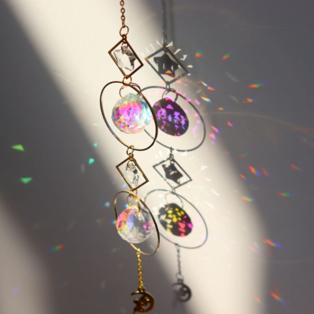 Pingente Suncatcher Fairy Crystal 42cm