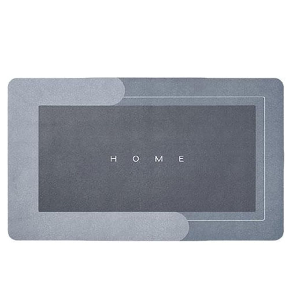 Tapete Mágico para Banheiro Rápida Absorção Antiderrapante Retangular - Tudo em Caixa