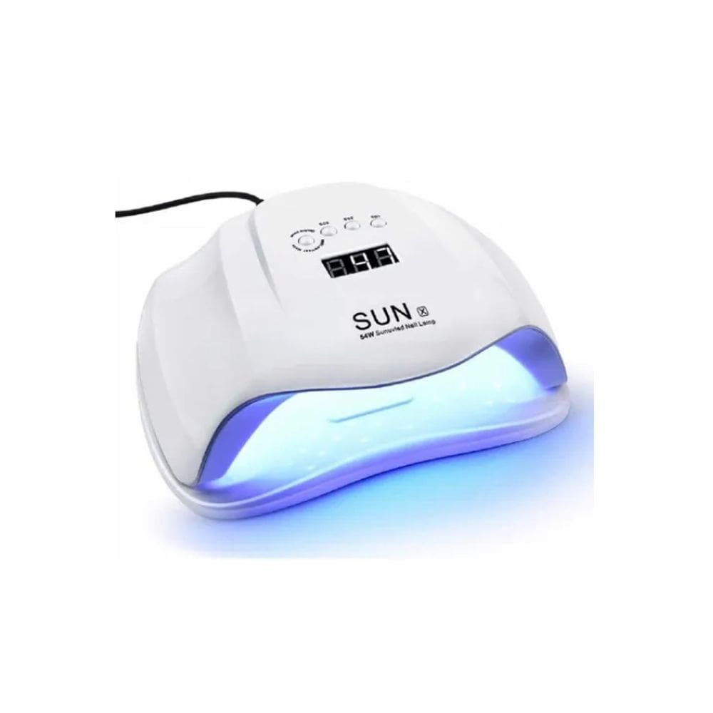 Lâmpada de secador de unhas UV Mini Sun 54W para manicure