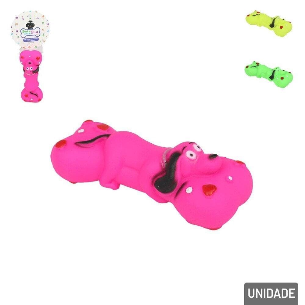 Mordedor Para PET Cachorrinho PVC 14,5cm Color - Tudo em Caixa