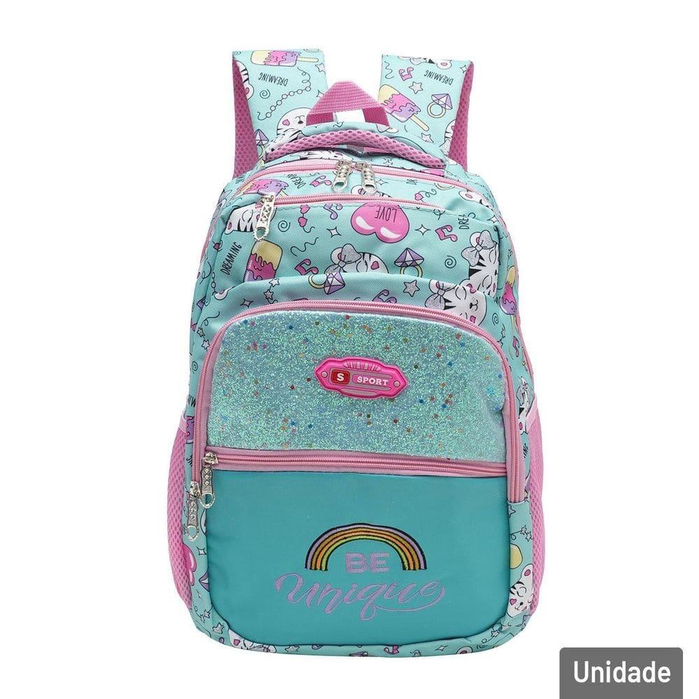 Mochila Juvenil 16 - Tudo em Caixa