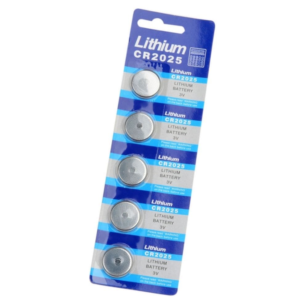 Bateria de lítio CR2025 3V Blister 5 unidades