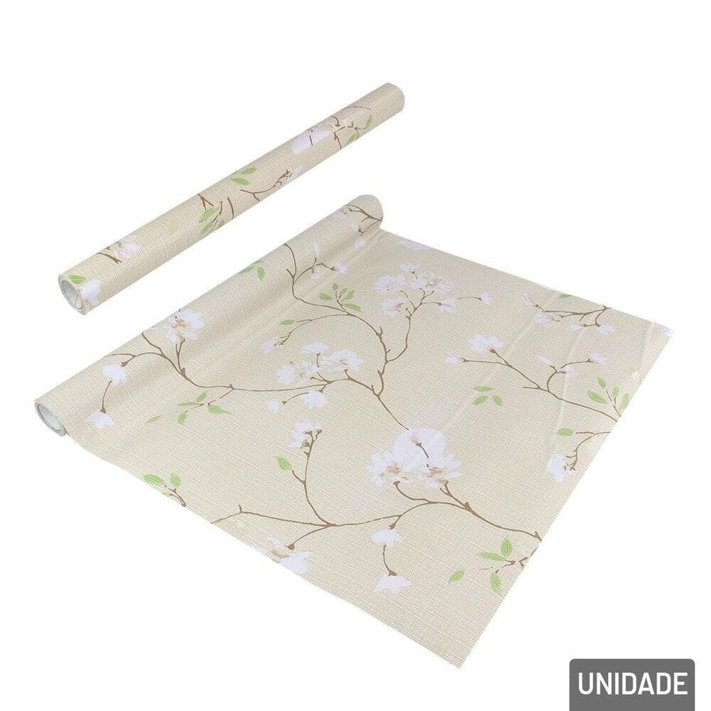 Papel de Parede 45cm X 5m Flores - Tudo em Caixa