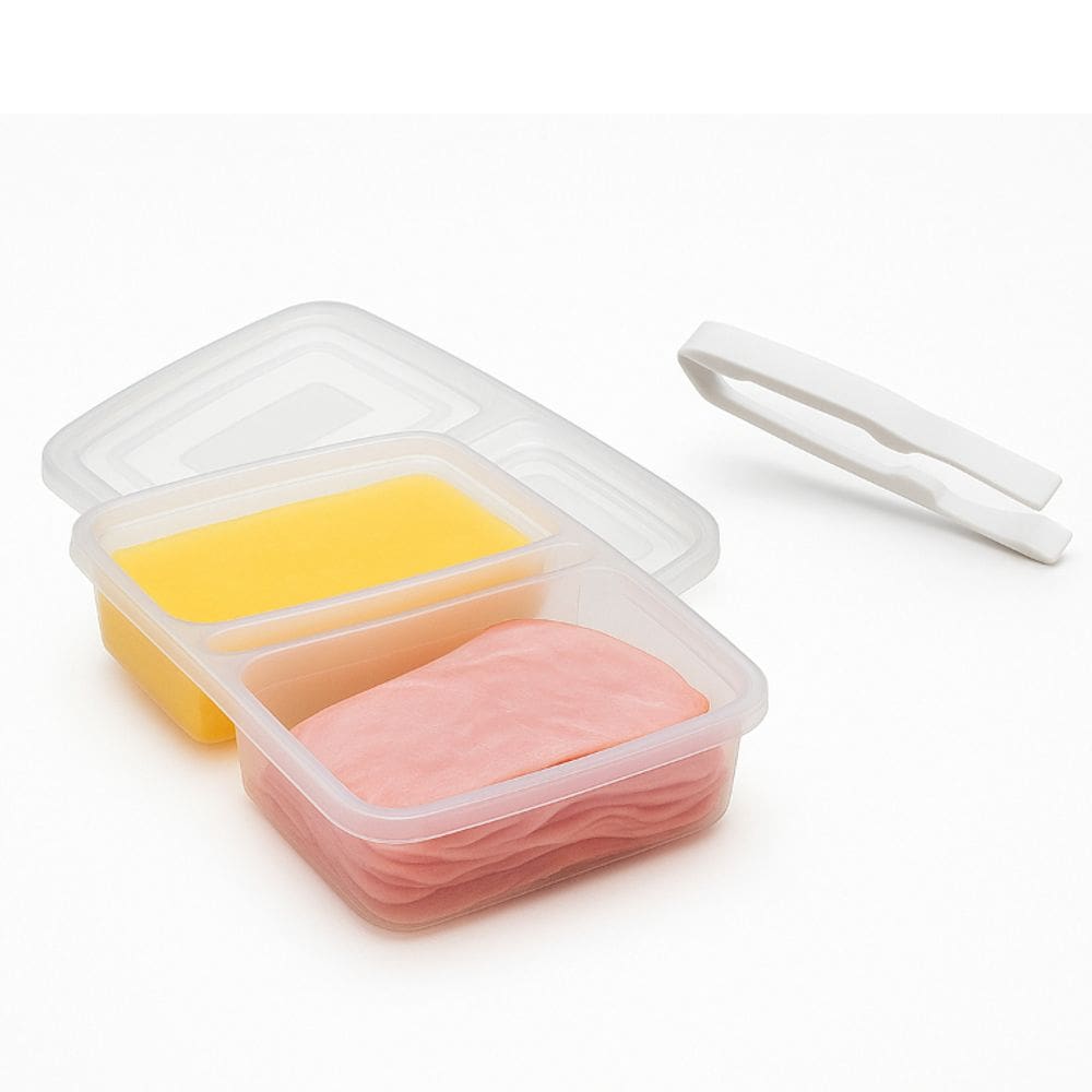 Porta Frios Hermetico Plastico Com Pinça Pegador Nitron