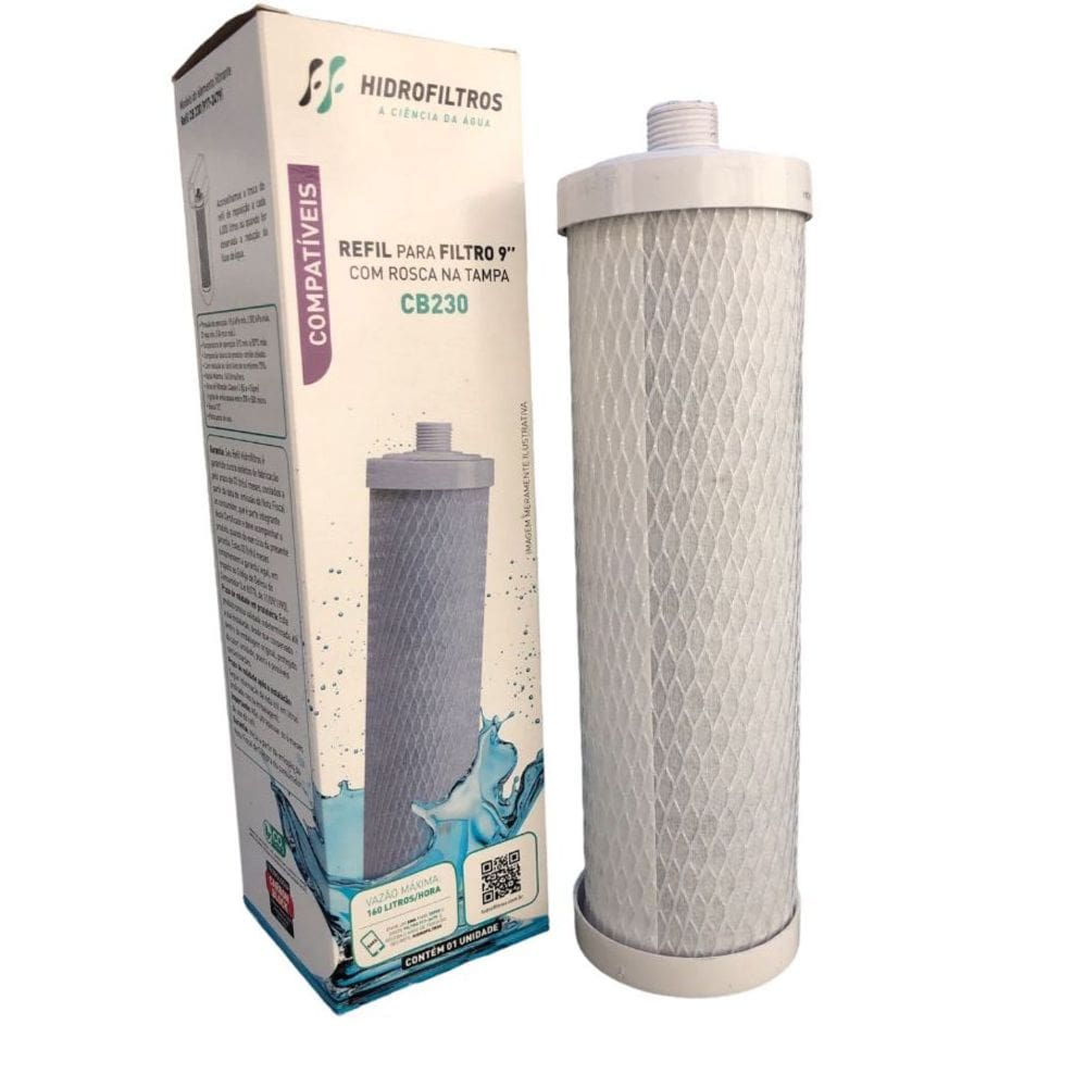 Refil filtro Aquaplus 230, EF Polifil 300, Planeta Água Fit 230, Aqualar  Ap230, igatu 888