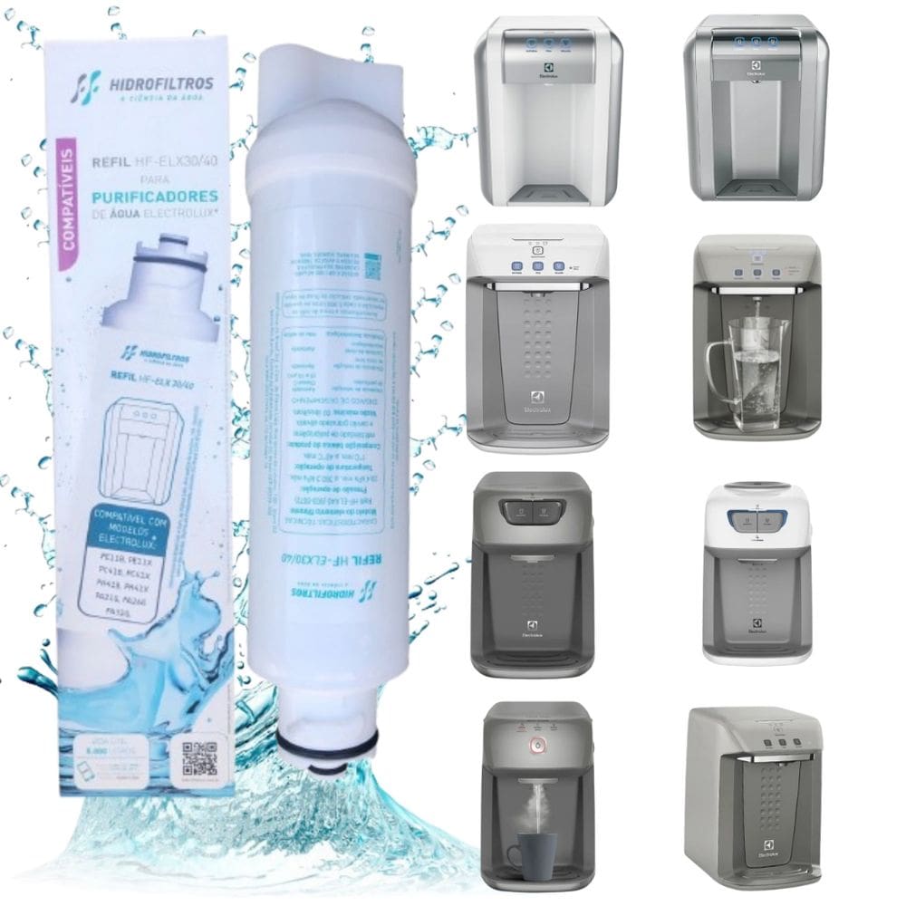 Refil filtro Electrolux Pe11b Pe11x  Pa21g 26g 31g Pc41x ph41b