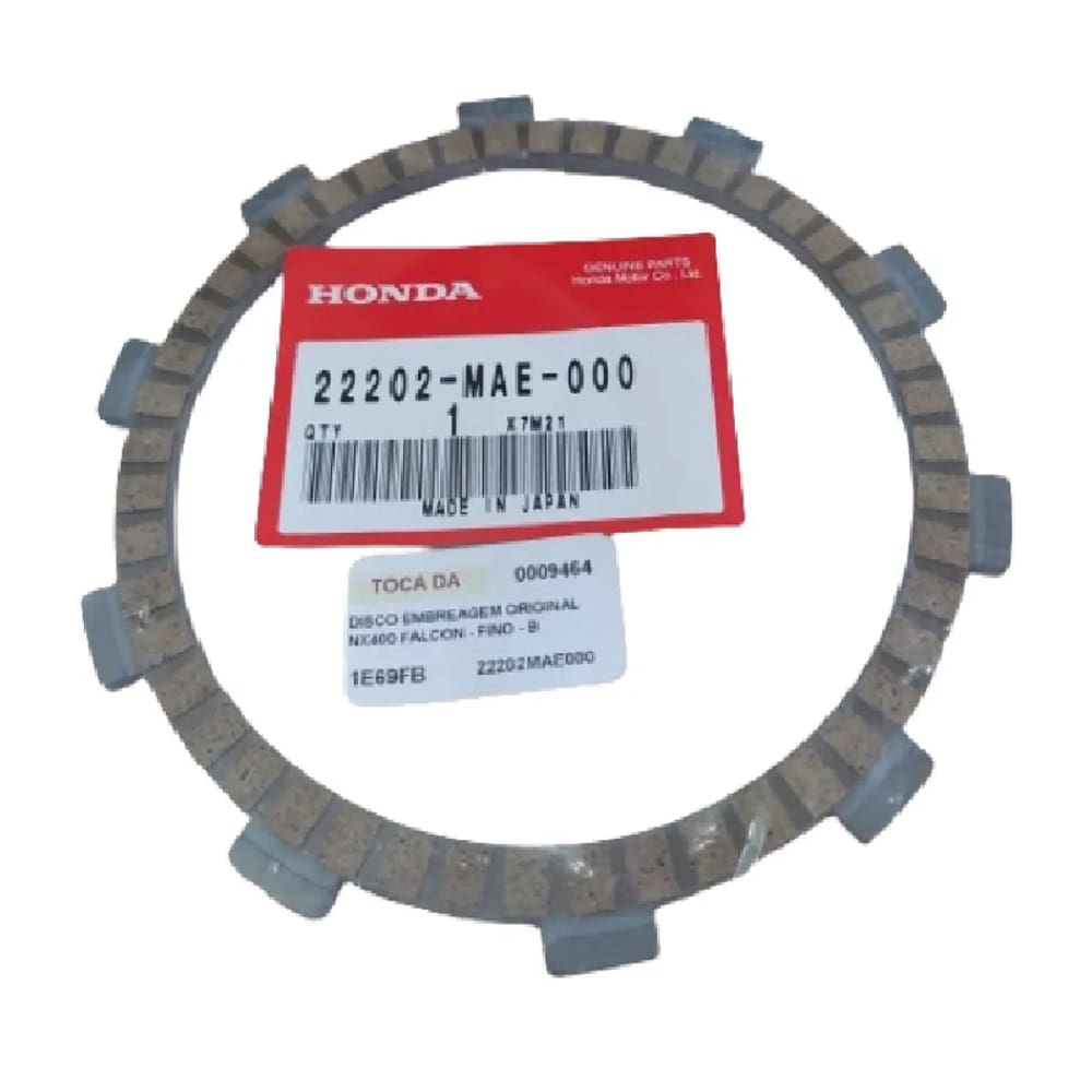 Honda Nx400 Disco Embreagem Fino B Genuíno