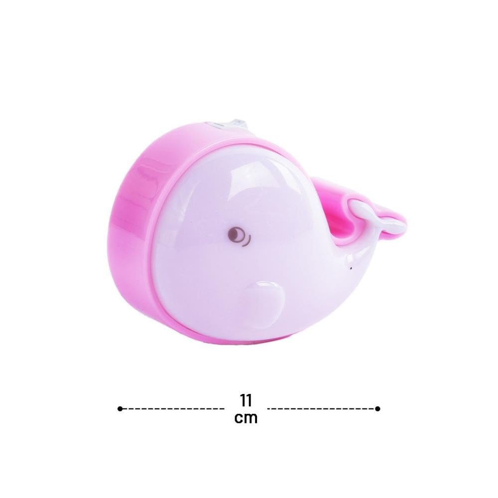 Luminária de Tomada Bivolt Baleia Color - Tudo em Caixa