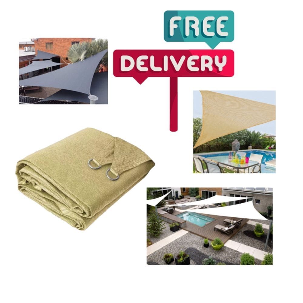 Vela de toldo 3MT LONON impermeável e resistente ao sol branca