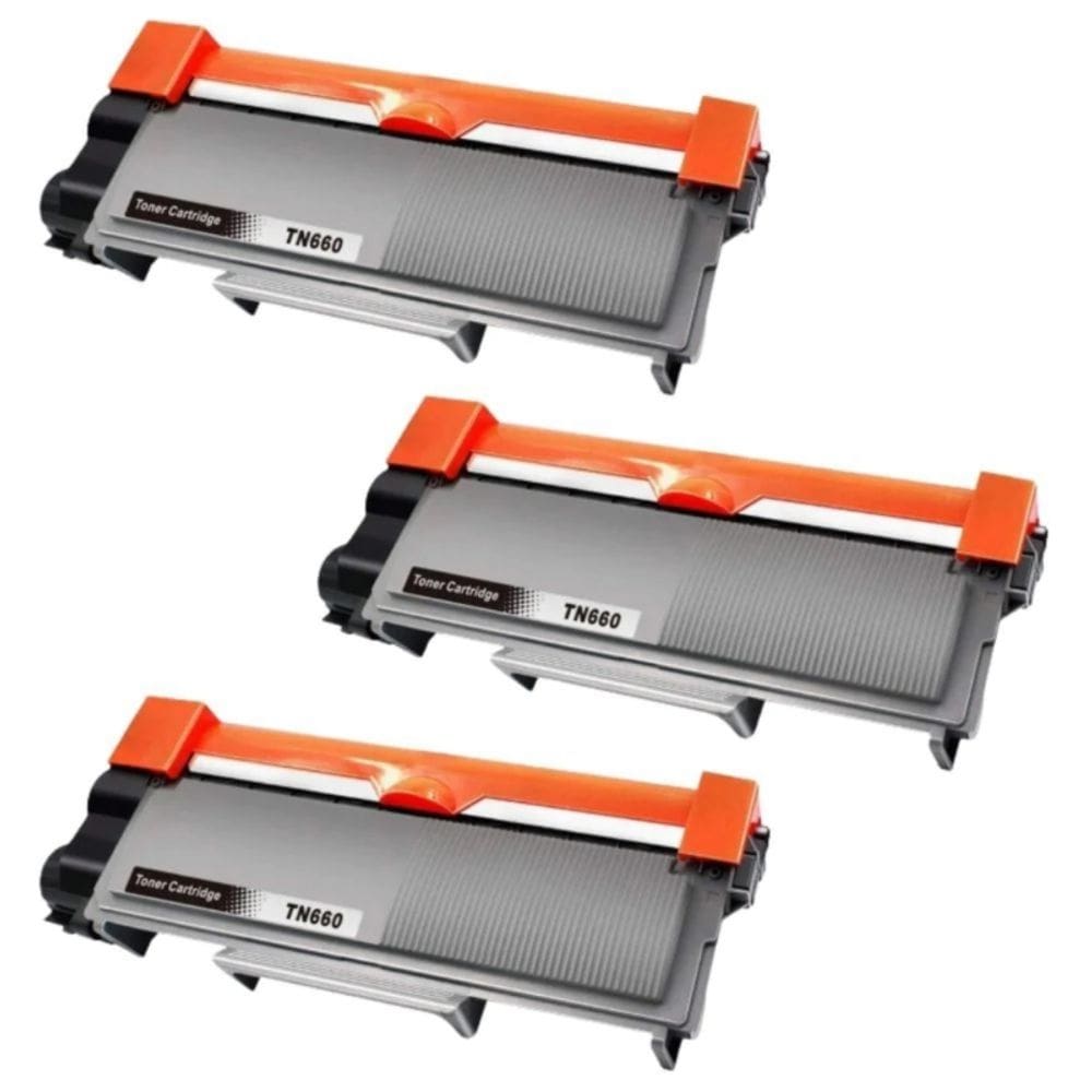 Pacote de toner 03 TN-2340-2370 e TN-660 compatível com Brothe