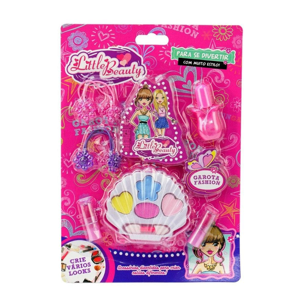 Maquiagem Para Boneca Acessórios Concha do Mar - Tudo em Caixa