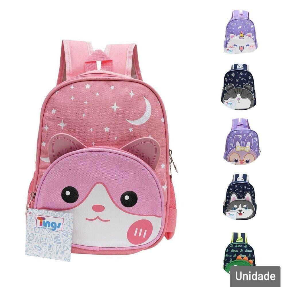 Mochila Infantil 12 - Tudo em Caixa
