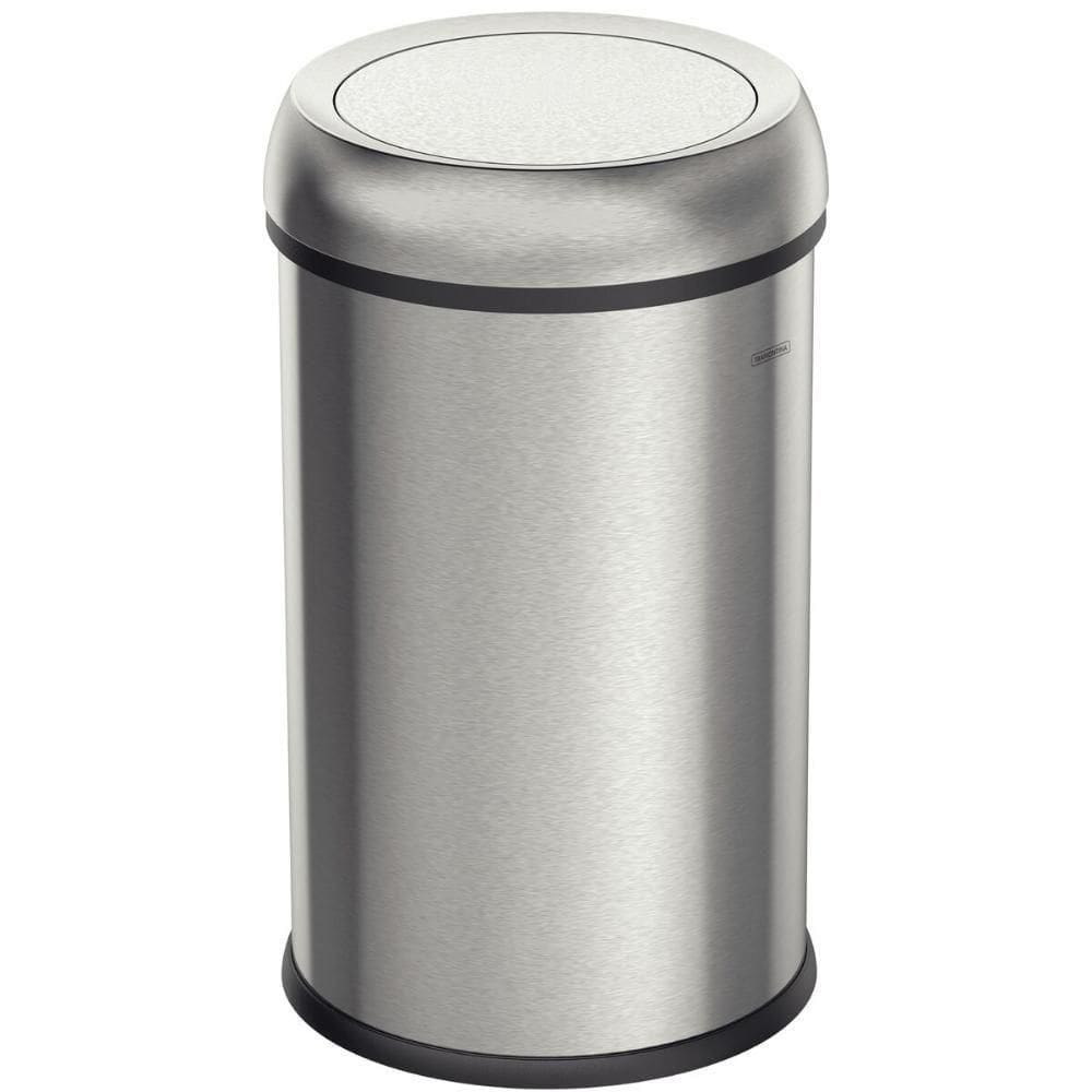 Lixeira Tramontina Institucional Inox 65 L Tampa Basculante
