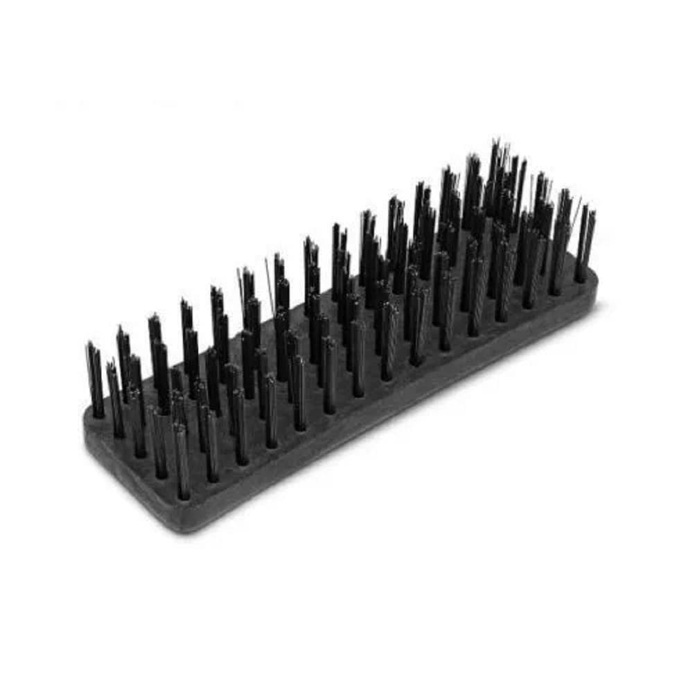 Escova De Aço Retangular 5 Fileiras 17 X5 Cm - Roma