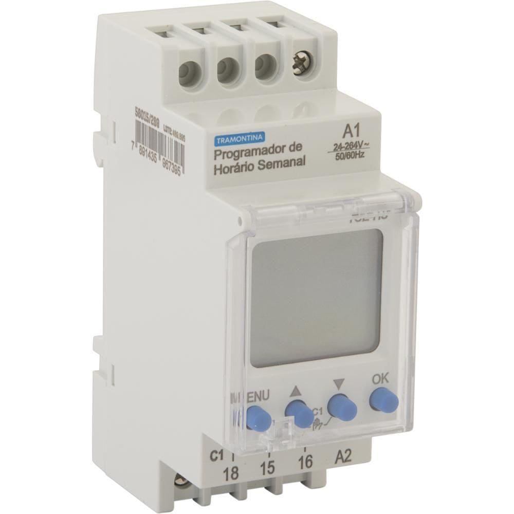 Relé De Monitoramento De Tensão Tramontina 165-528 V Ac 8 A Ac-1 Ou 2 A Ac-15