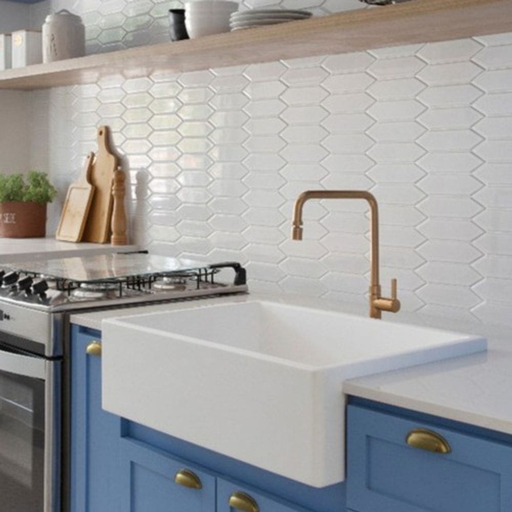 Cuba Cozinha Farm Sink Padrão 70 Cm Estilo Fazenda Avental