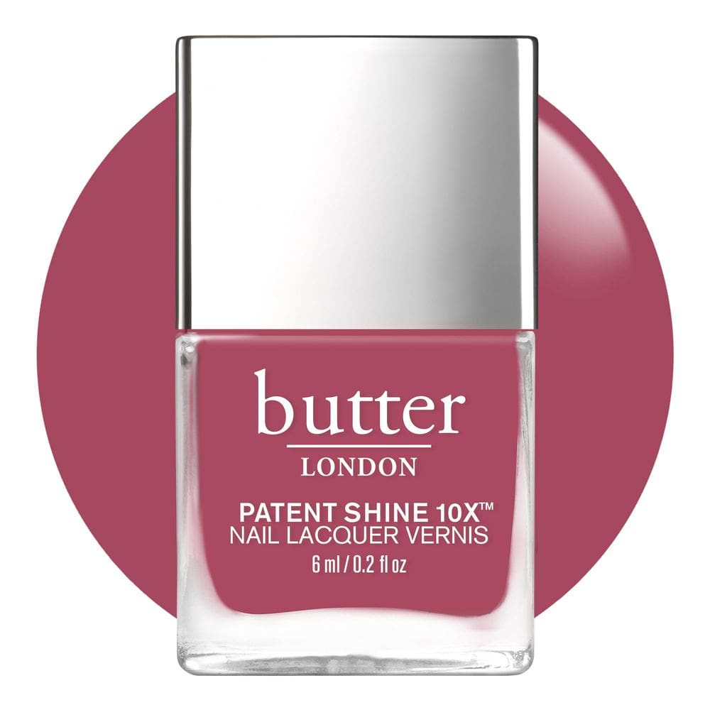 Manteiga de esmalte para unhas LONDON Patent Shine 10X Dearie Me