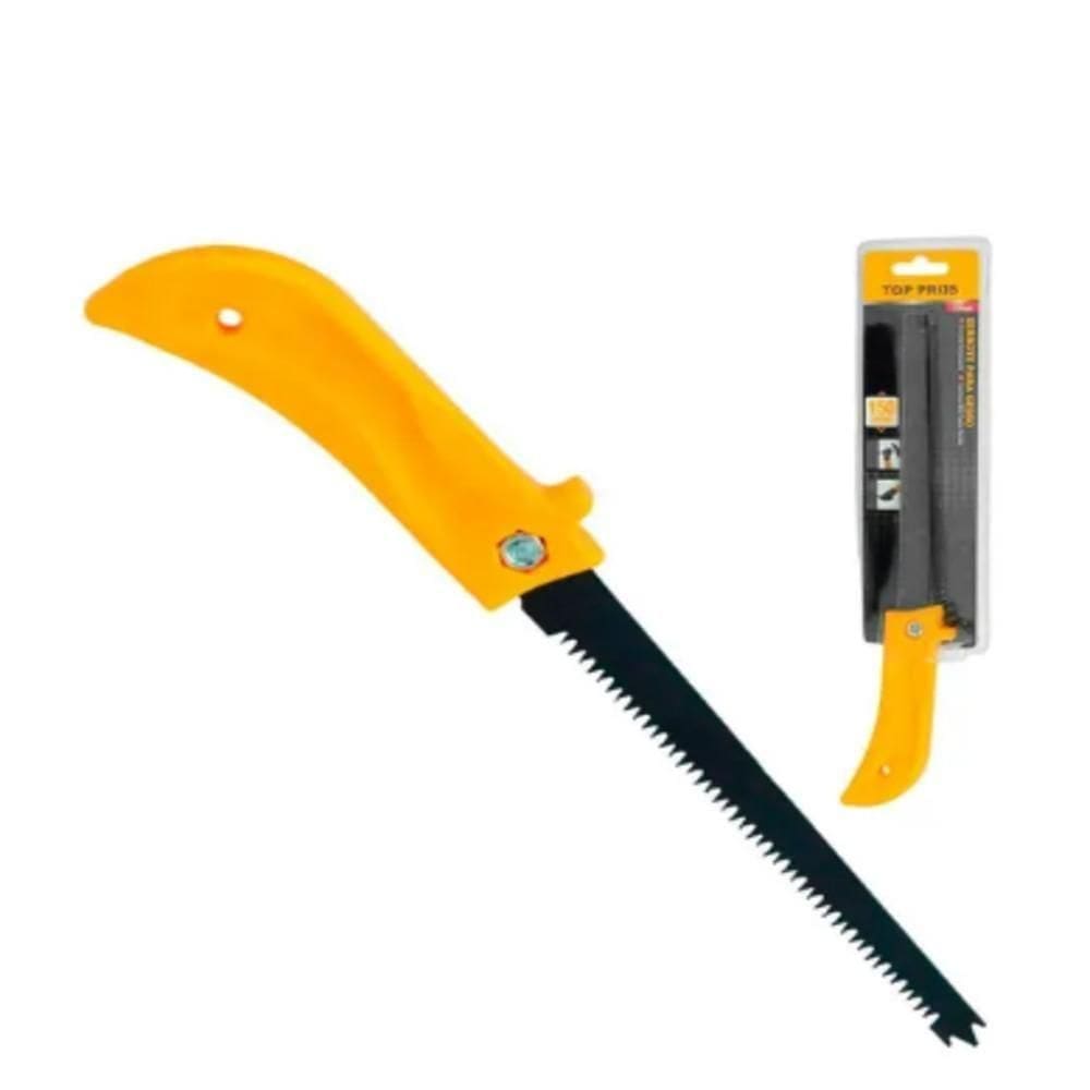 Serrote Gesso Serra Gesseiro Drywall Alicate Plantas Galhos Manual Multiuso 29cm Lâmina Aço Antiderrapante Madeira Jardim