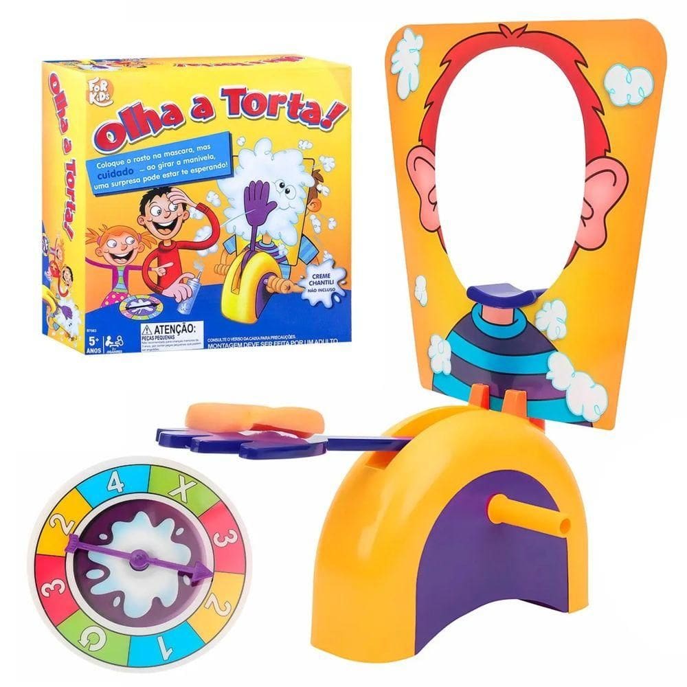 Jogo Olha a Torta Brinquedo Interativo 0199  - For Kids