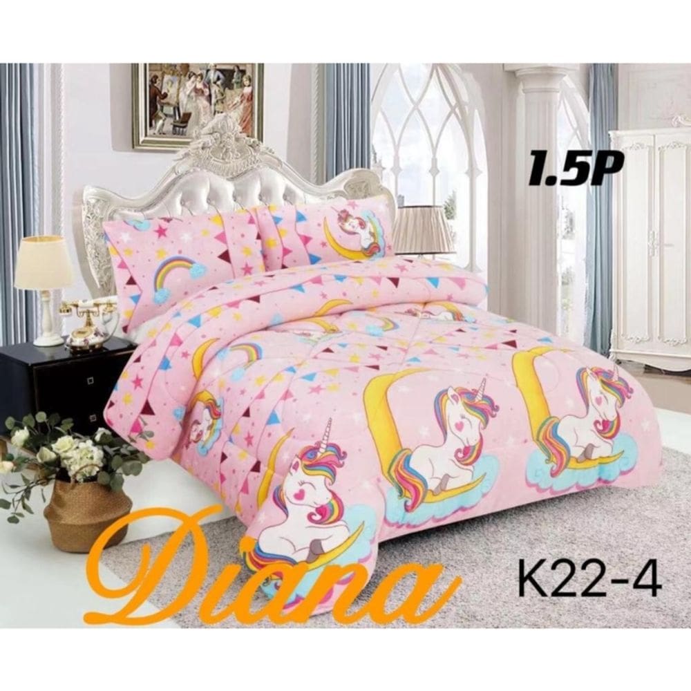 Colcha acolchoada de pelúcia com chiporro para inverno de 1,5 lugares