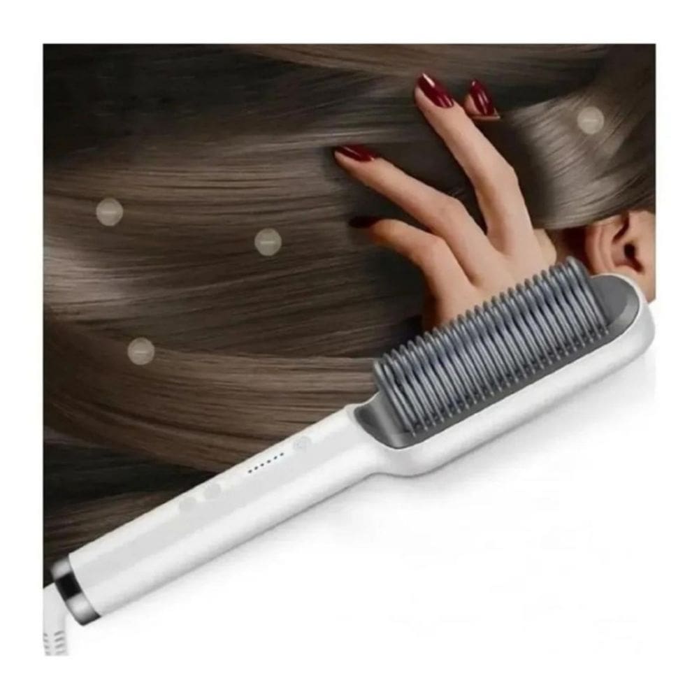 Escova de alisamento de cabelo Friz Control 200°C Temperature