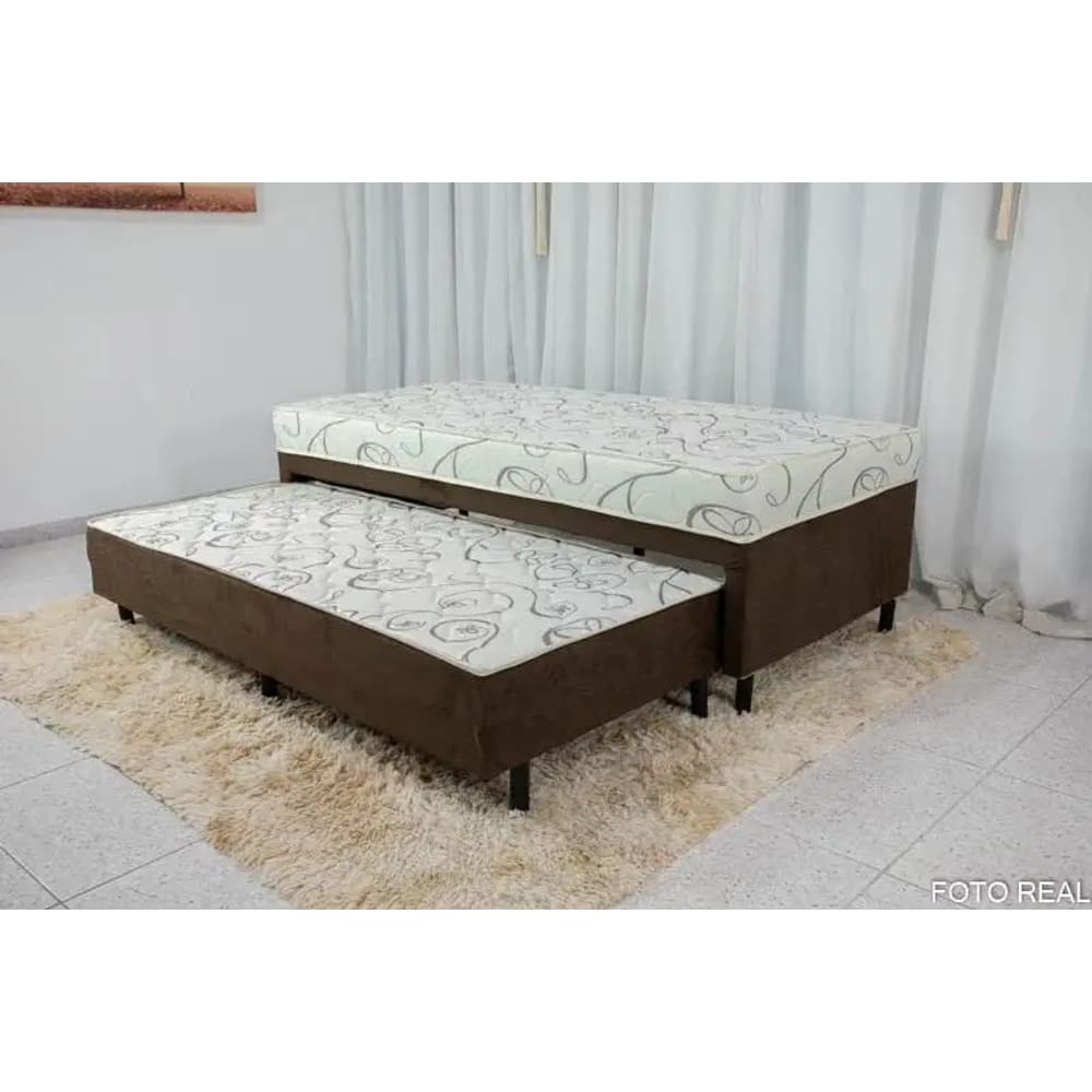 Cama Unibox Solteiro C/ Auxiliar D-28