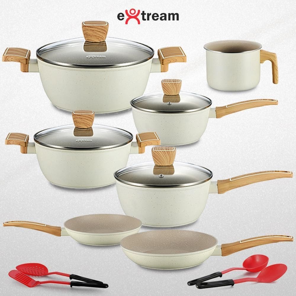 Jogo De Panelas Extream Alphaville 11 Peças Revest Ceramico