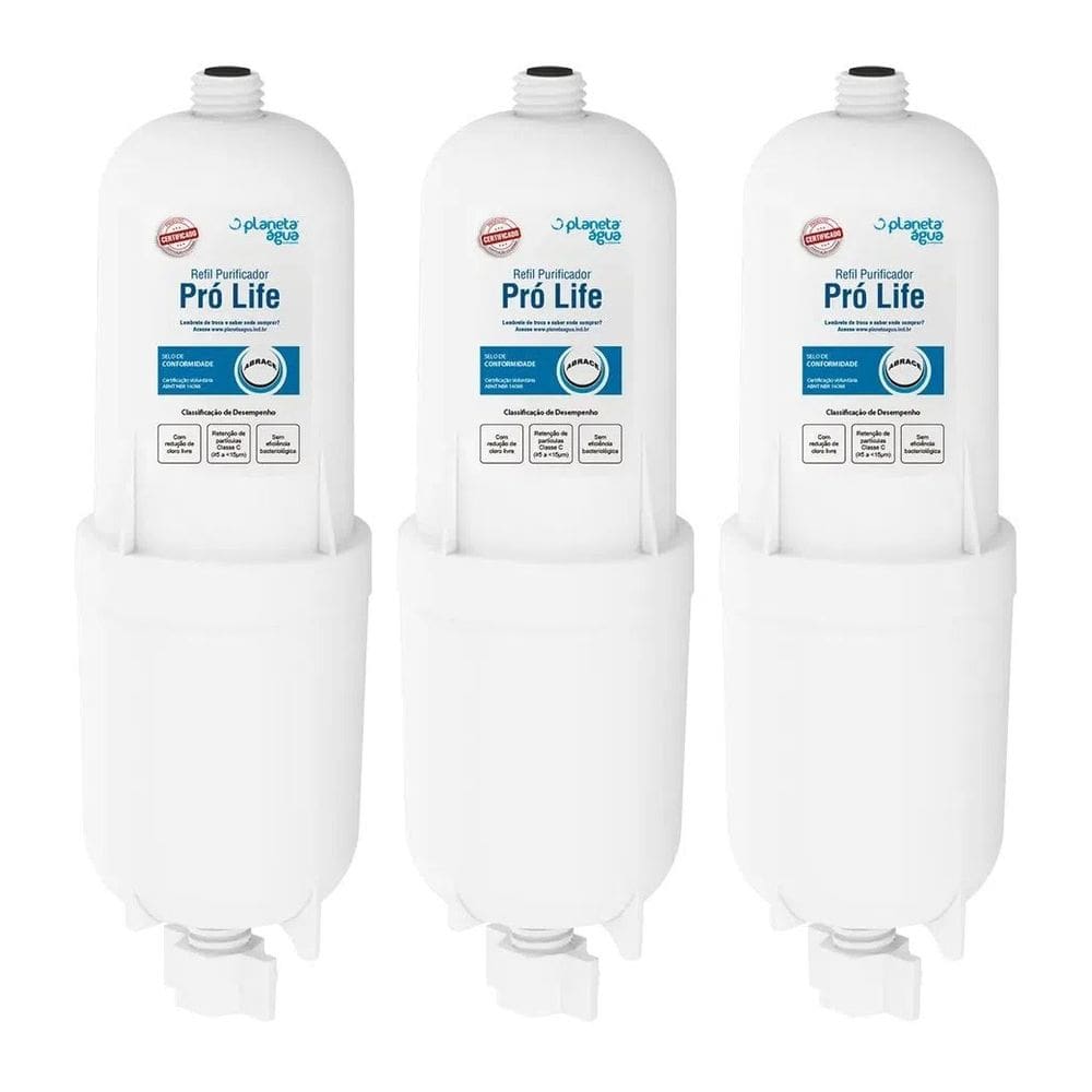 KIT 3 Refis Pró Life Aparelhos: Soft Everest, Soft by Everest 2x1, Baby soft, Fit, Slim, Starflat, Plus