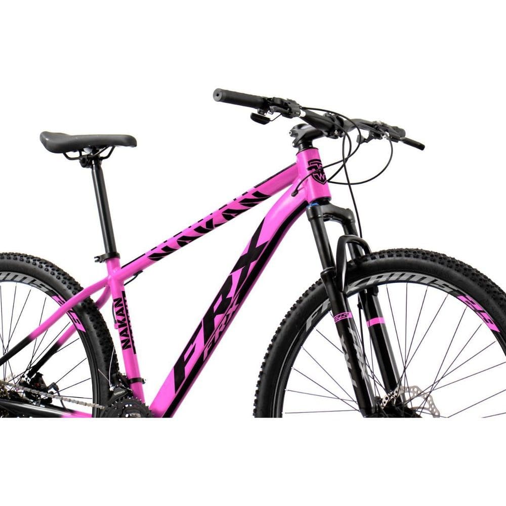Bicicleta Aro 29 Frx Nakan 21V Shimano Black/Pink Xl