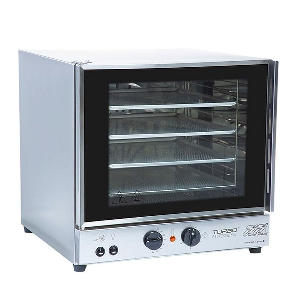 Forno Turbo Elétrico Convector 4 Bandejas Titã Fetp4