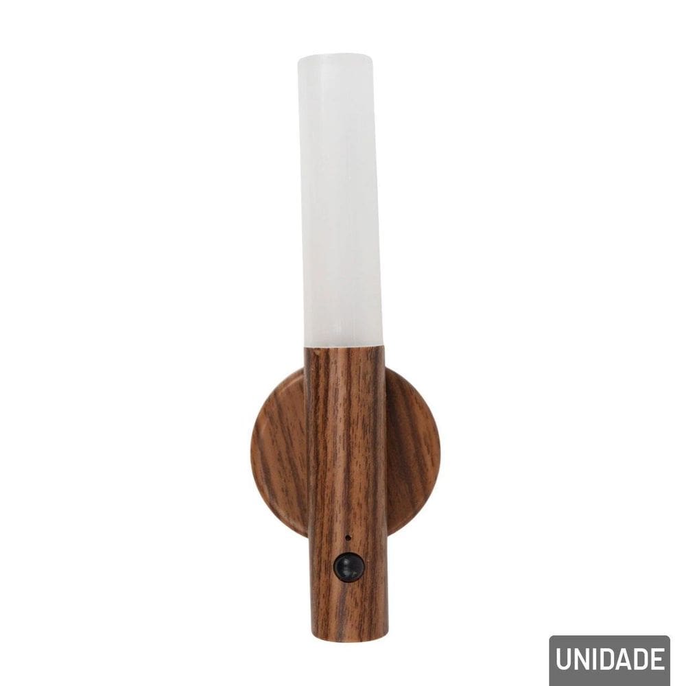 Luminária Externa de LED 18,5cm Sensor Inteligente - Tudo em Caixa