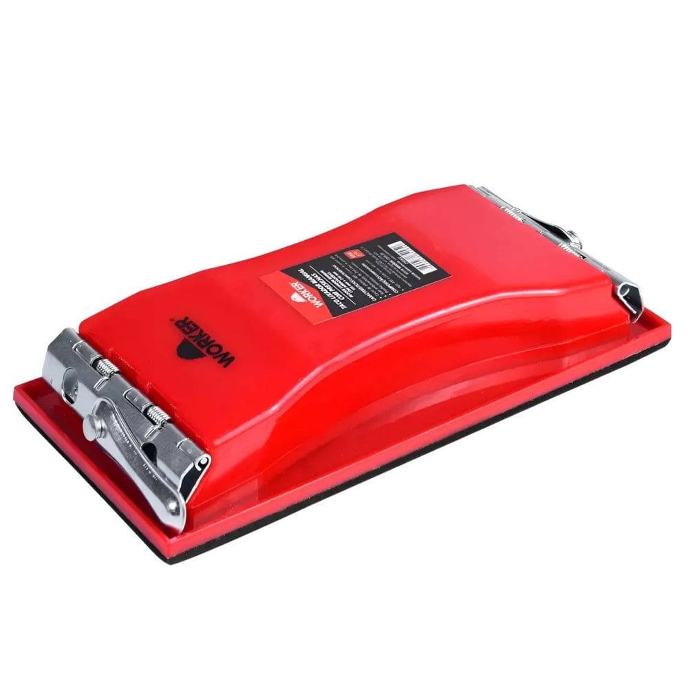 Taco Lixador 105x210mm Com Presilhas Worker - 258902