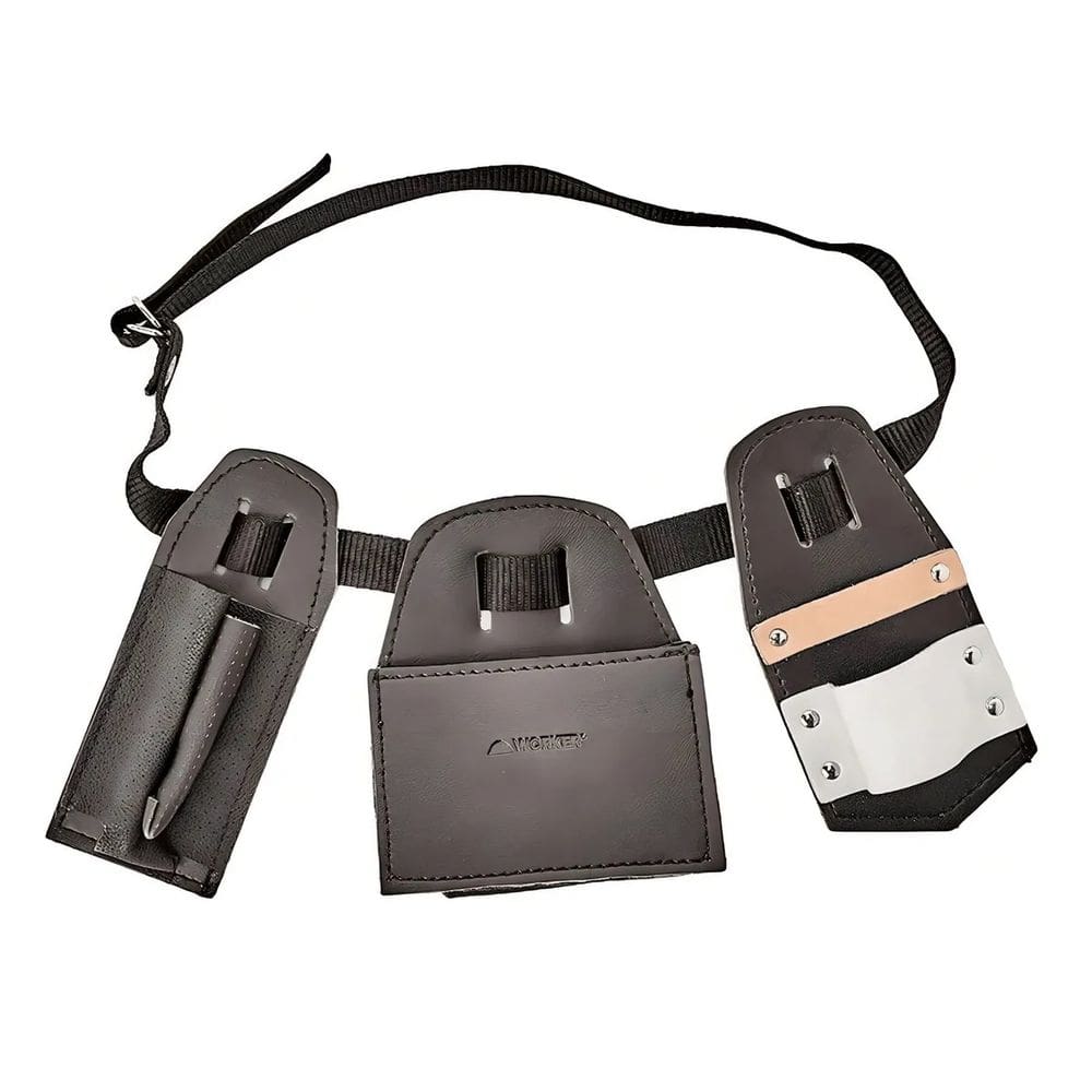 Bolsa Cinta Cinturão Carpinteiro Couro Sola Worker - 112429