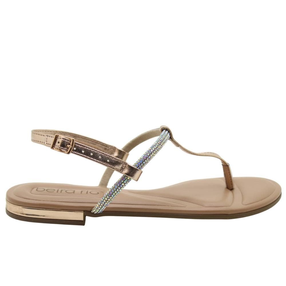 Sandália Beira Rio Rasteira Femenino