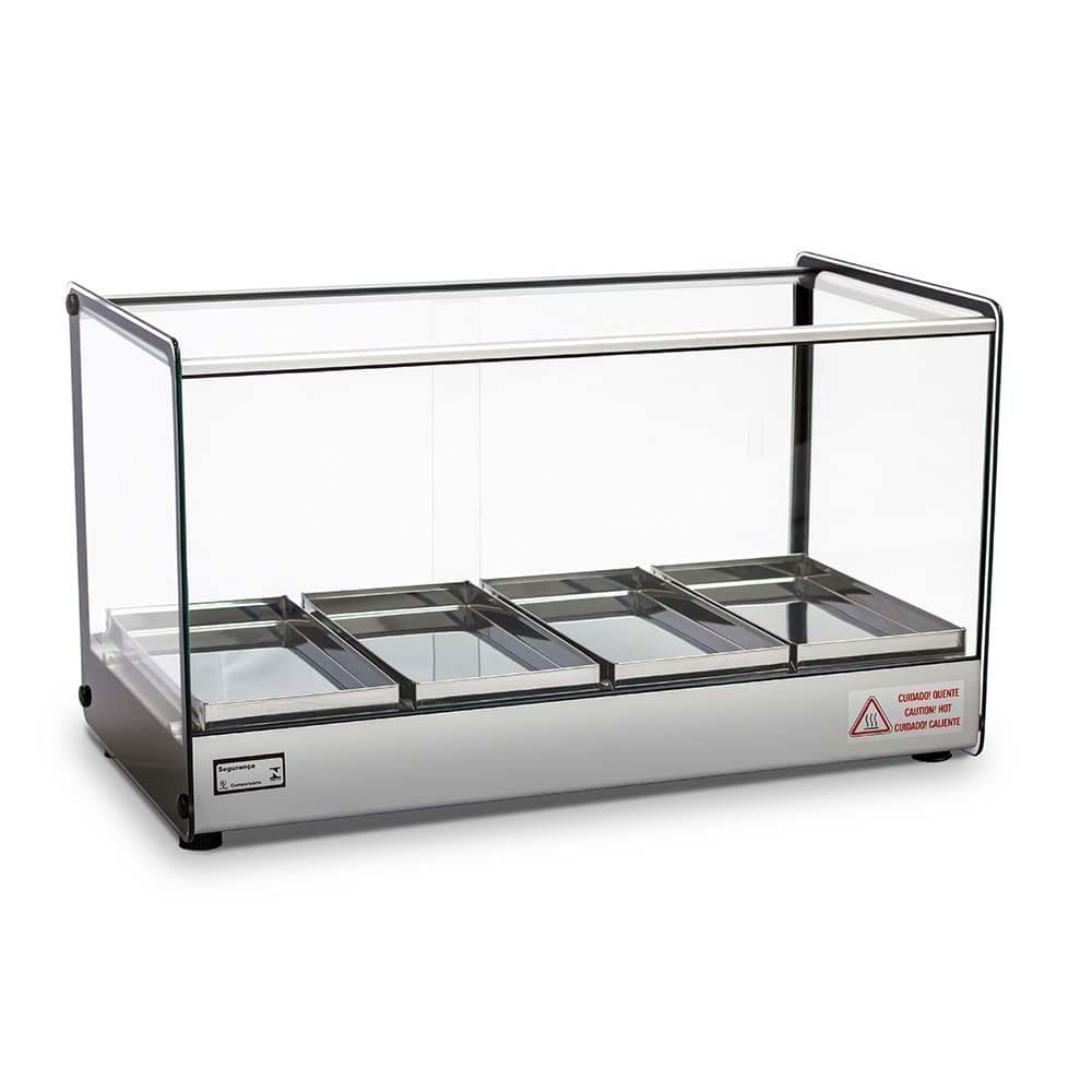 Estufa Quadrada EVR 4 Bandejas Titã EVR RETA COM LED 4B CINZA 220V